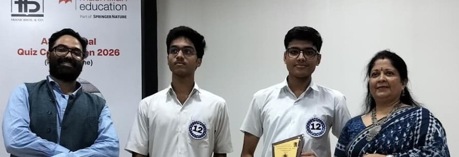 Ansh Bhadauria & Aswin Singh  Senior GK Quiz Winners